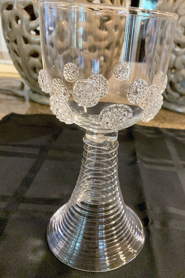 Isabella Clear Tall Water Goblet by Juliska Glassware-1