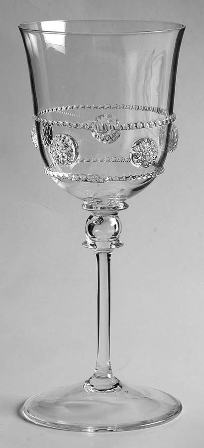Isabella Clear Water Goblet by Juliska Glassware-1