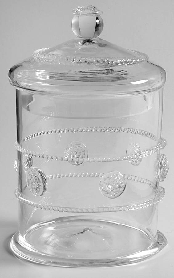 Isabella Clear Small Canister & Lid by Juliska Glassware-1
