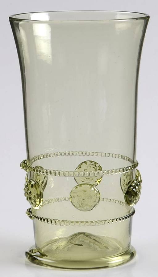 Isabella Green 12 Oz Flat Tumbler by Juliska Glassware-1