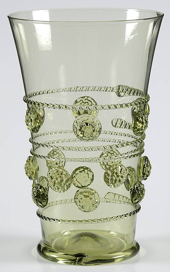Isabella Green 16 Oz Flat Tumbler by Juliska Glassware-1
