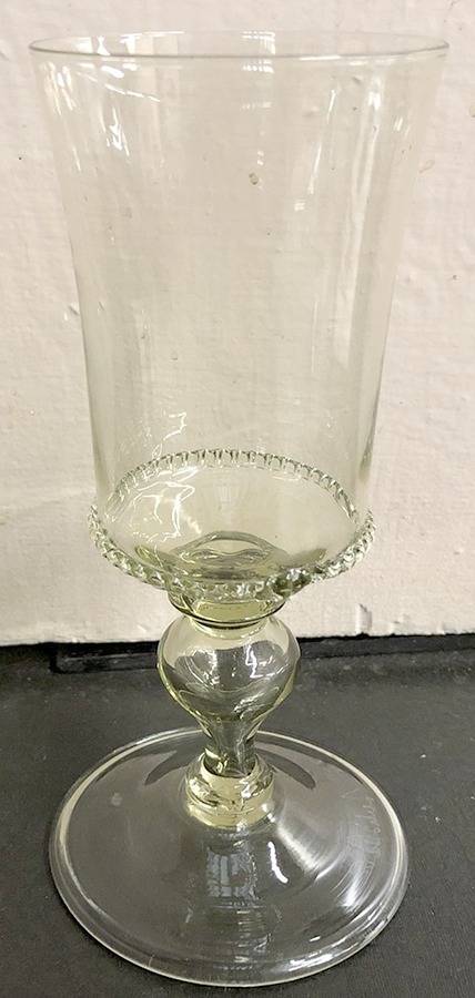 Fiorella Green Small Goblet by Juliska Glassware-1