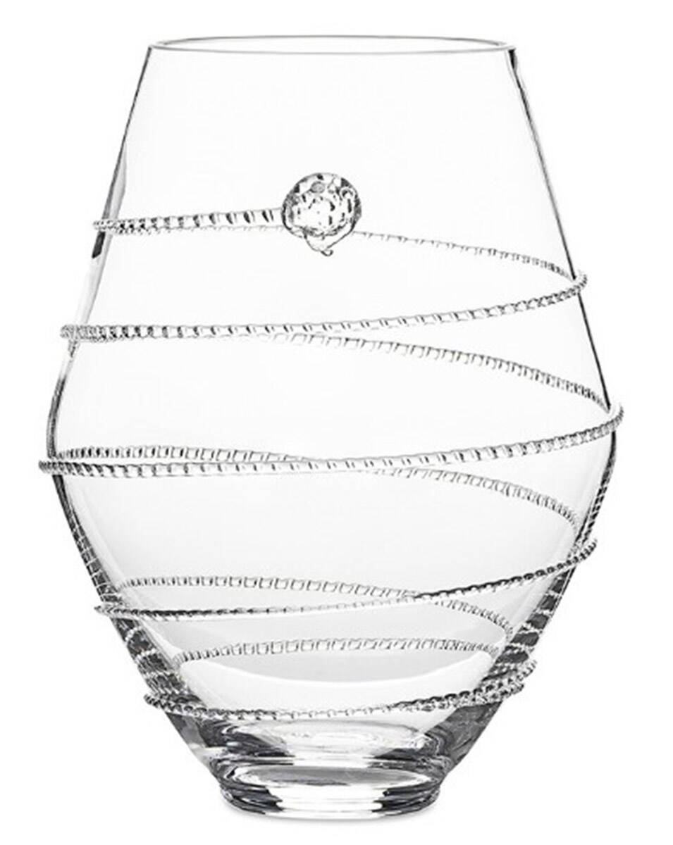 Amalia Clear 6" Flower Vase by Juliska Glassware-1
