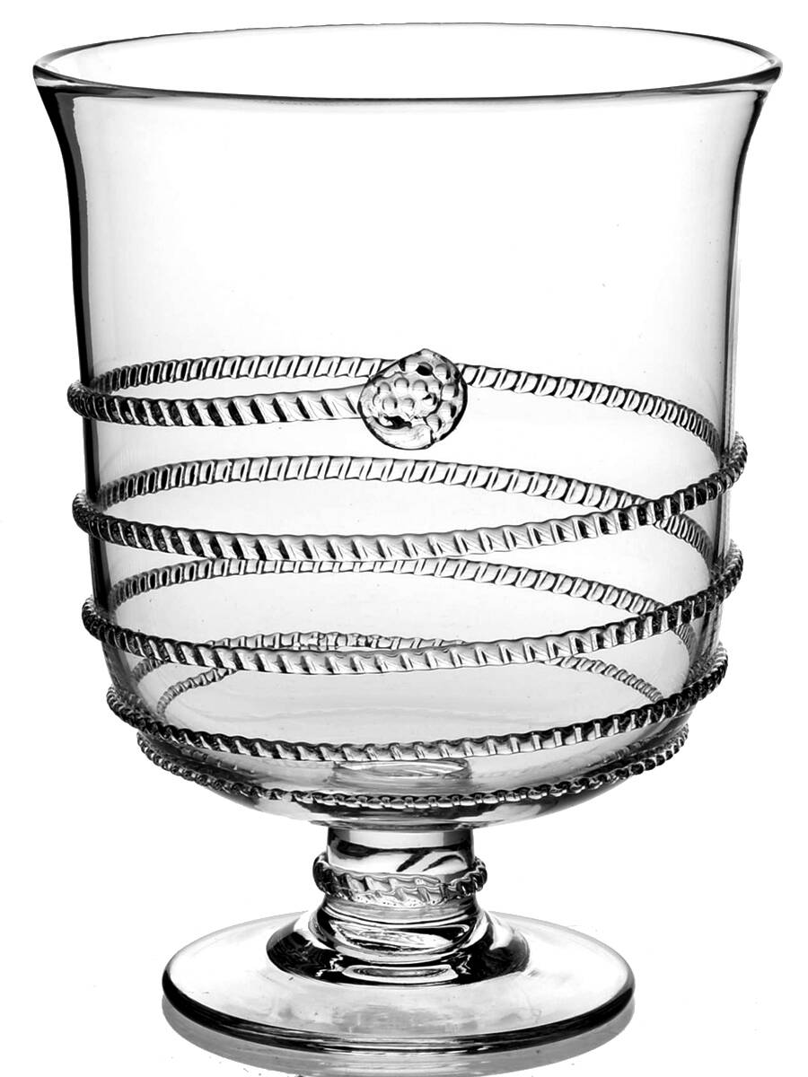 Amalia Clear #990A 1" Candleholder by Juliska Glassware-1