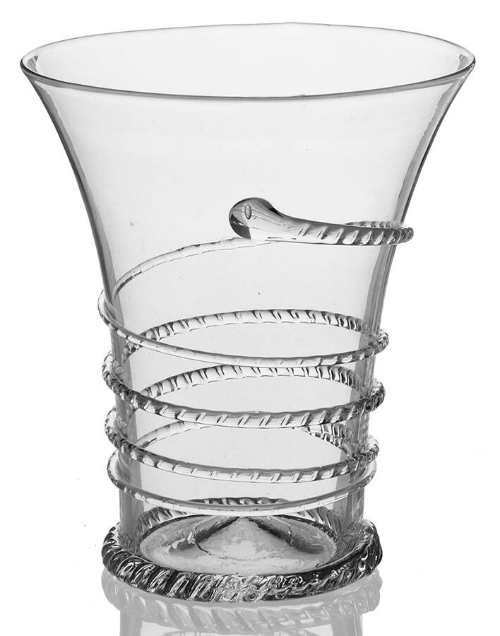 Amalia Clear 10 Oz Flat Tumbler by Juliska Glassware-1