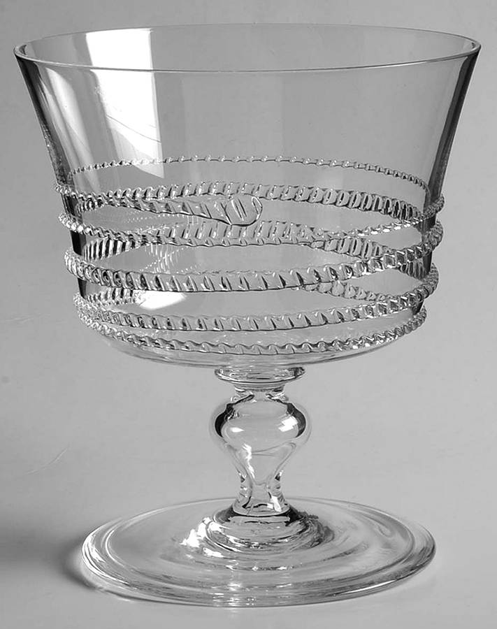 Amalia Clear Round Compote (Height X Width) by Juliska Glassware-1