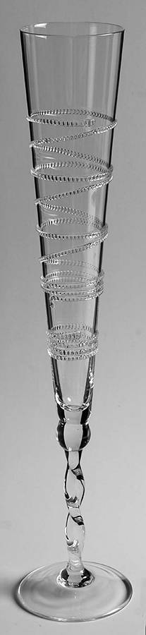 Amalia Clear Grand Fluted Champagne by Juliska Glassware-1