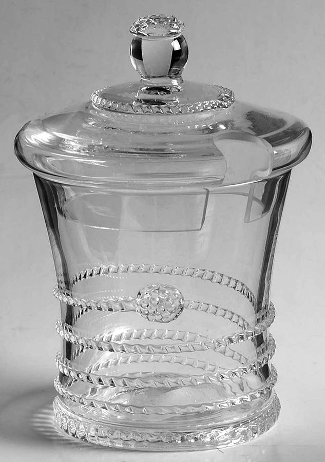 Amalia Clear Sugar Bowl & Lid by Juliska Glassware-1