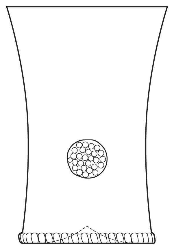 Olivia Clear 6 Oz Flat Tumbler by Juliska Glassware-1
