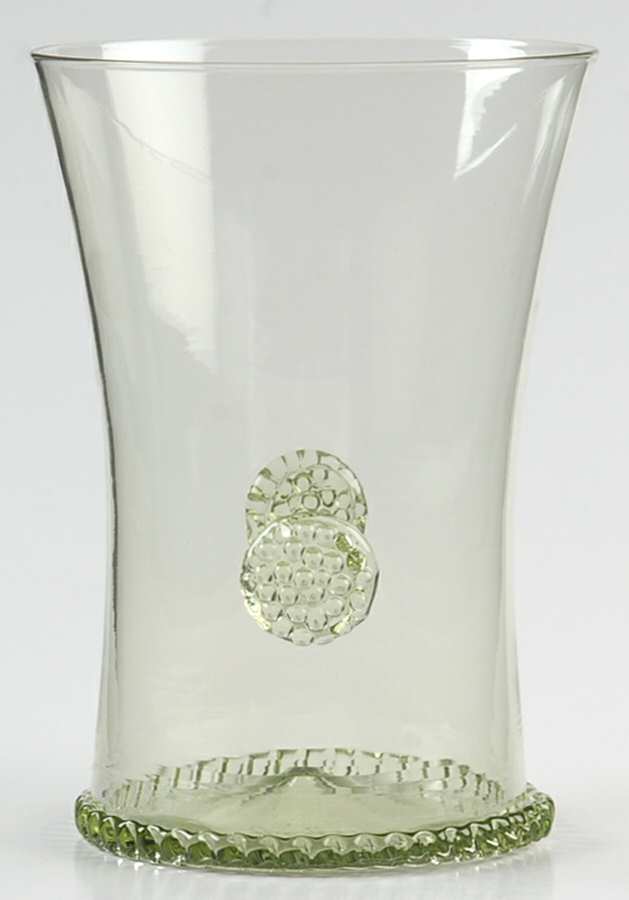 Olivia Green 6 Oz Flat Tumbler by Juliska Glassware-1