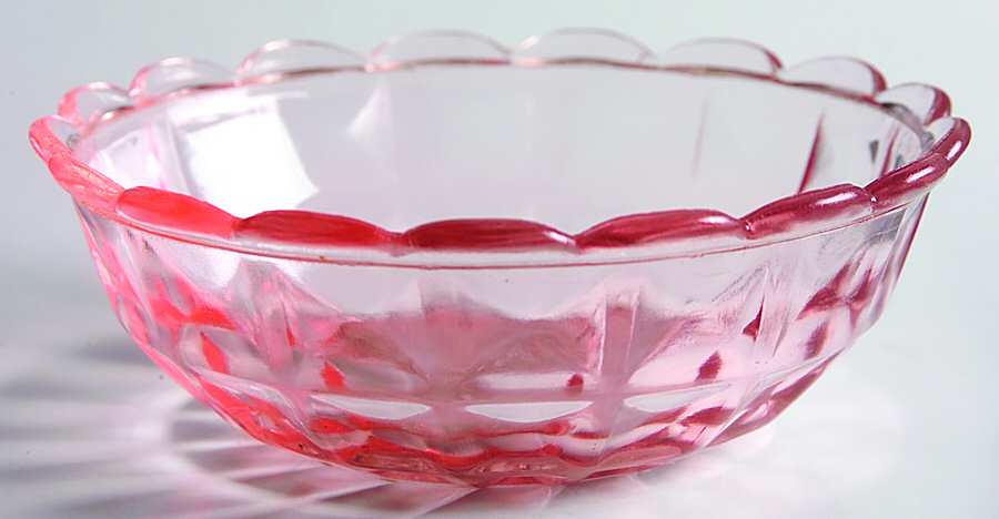 JEG7 Pink Small Fruit Dessert Bowl by Jeannette-1