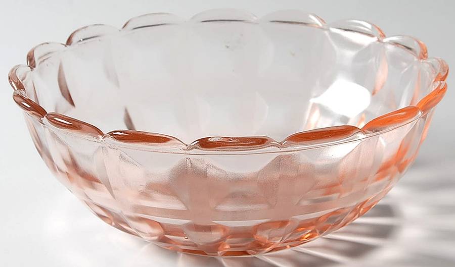 JEG7 Pink 7" Round Bowl by Jeannette-1