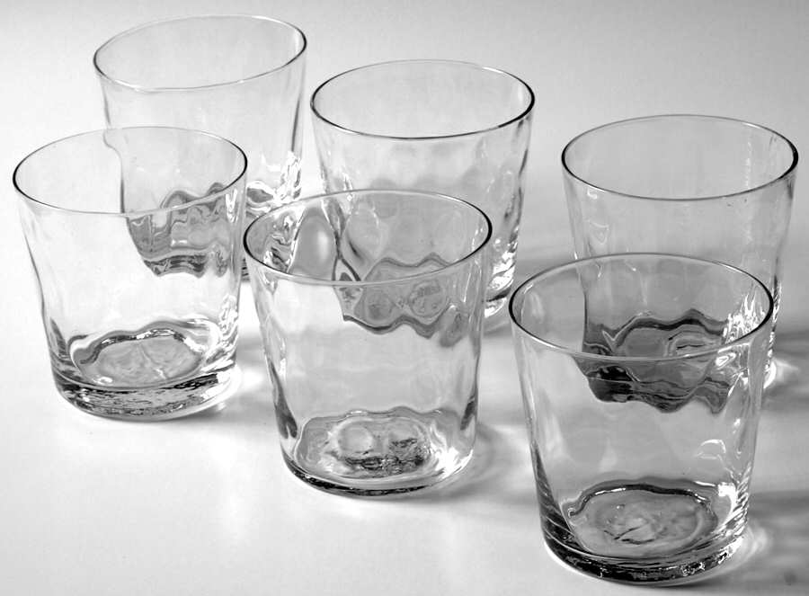 Opticrystal Diamond Optic Double Old Fashioned - Set of 6 by Judel-1