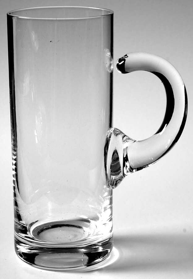 Opticrystal Clear Handled Highball Glass by Judel-1