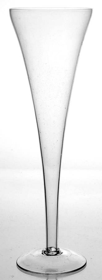 Plain (Non Optic) Trumpet Fluted Champagne by Judel-1