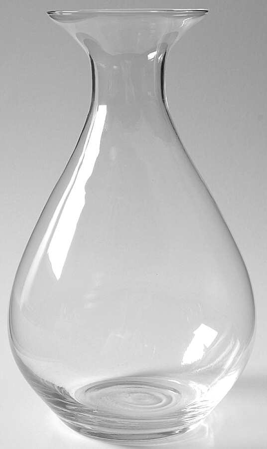 Plain (Non Optic) Open Decanter by Judel-1