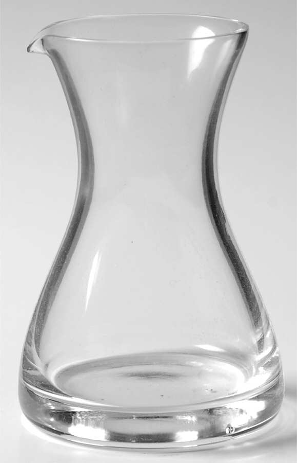 Plain (Non Optic) Individual Open Decanter by Judel-1