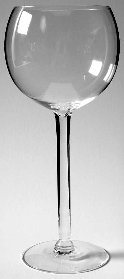 Designer Series Clear Tall Burgundy Wine by Judel-1