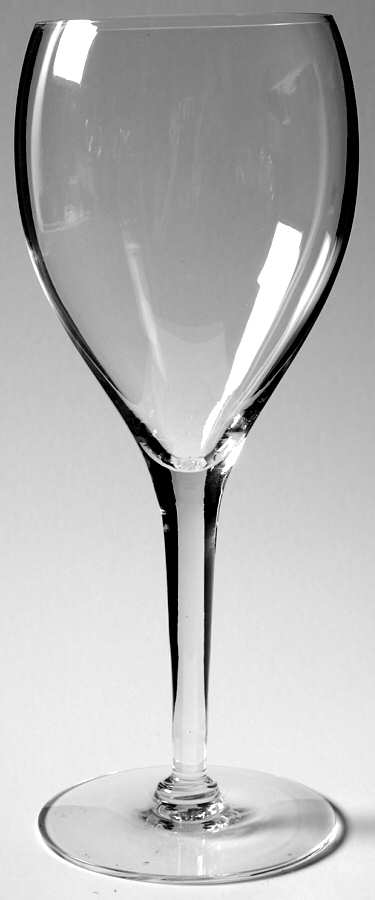 Designer Series Clear Tulip Water Goblet by Judel-1