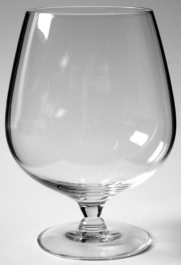 Designer Series Clear Brandy Glass by Judel-1