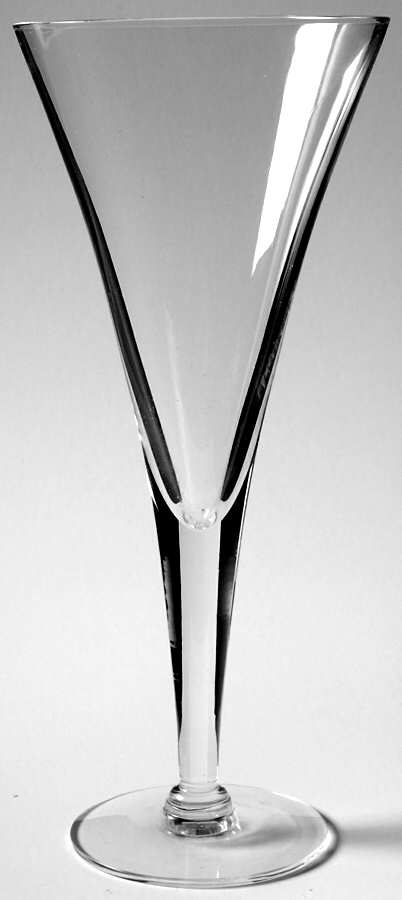 Designer Series Clear Trumpet Fluted Champagne by Judel-1