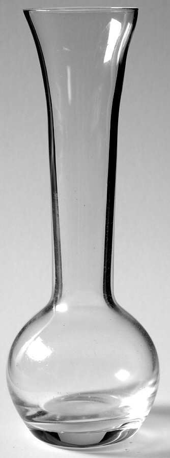 Designer Series Clear 6" Bud Vase by Judel-1