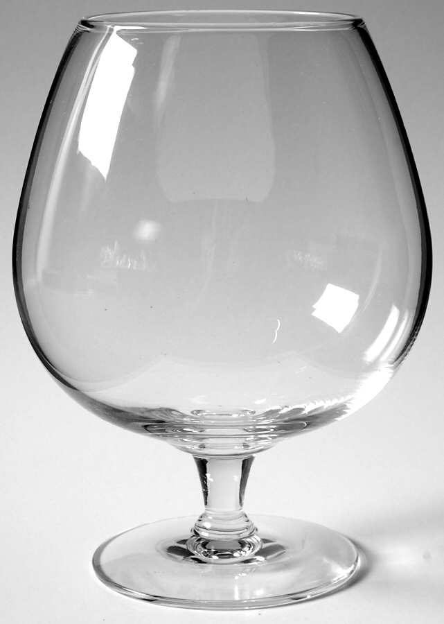 Designer Series Clear Brandy Glass by Judel-1