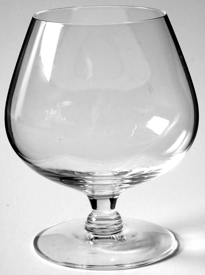 Designer Series Clear Brandy Glass by Judel-1