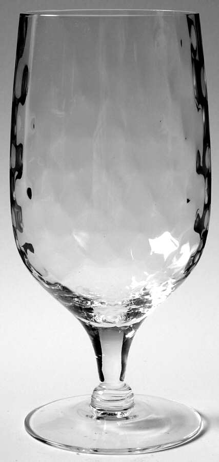 Diamond Optic (Revised) Water Goblet by Judel-1