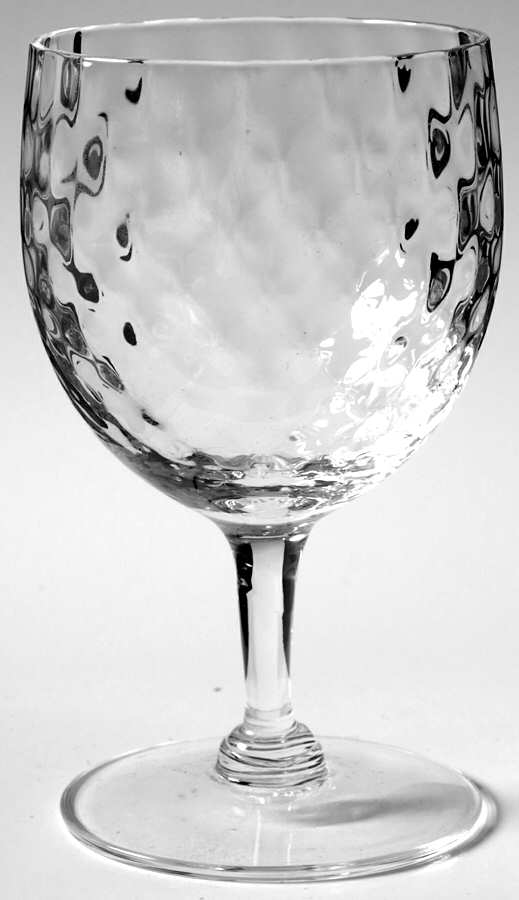 Diamond Optic (Revised) Footed Cocktail by Judel-1