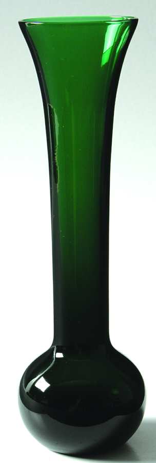 Designer Series Green 8" Bud Vase by Judel-1