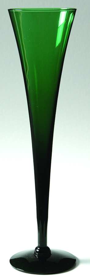 Designer Series Green Trumpet Fluted Champagne by Judel-1