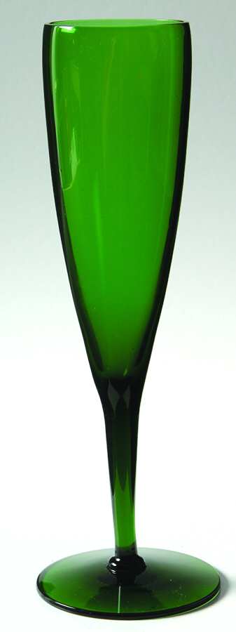 Designer Series Green Fluted Champagne by Judel-1