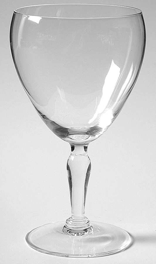 Plain (Bulbous Stem) Wine Glass by Judel-1