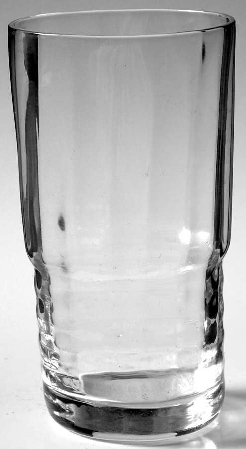 Panel Optic (Rippled Base) Flat Tumbler by Judel-1