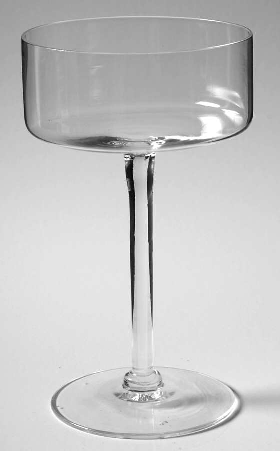 Plain (Footed Can Shape) Champagne/Tall Sherbet by Judel-1