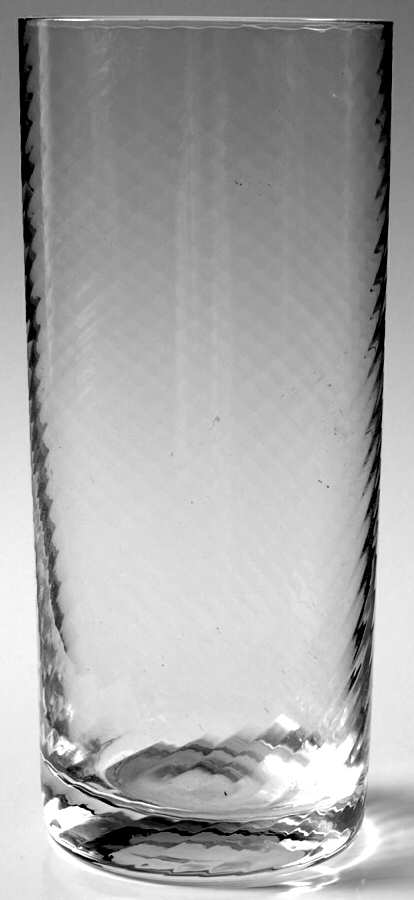 Spiral Optic (Revised) Tom Collins Glass by Judel-1