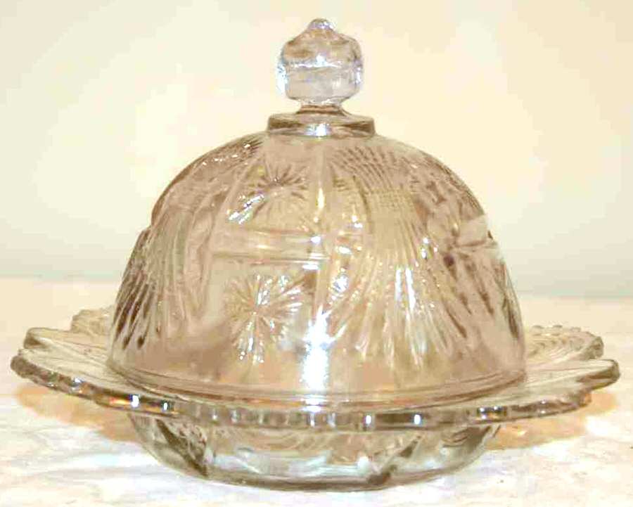 Sunburst Round Covered Butter by Jenkins-1