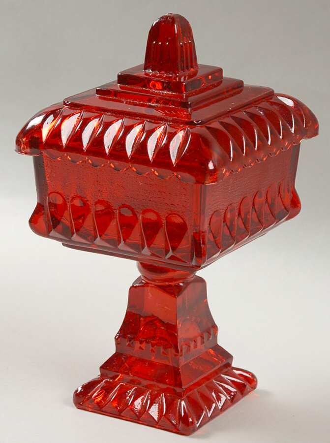 Wedding Red Small Wedding Bowl & Lid by Jeannette-1