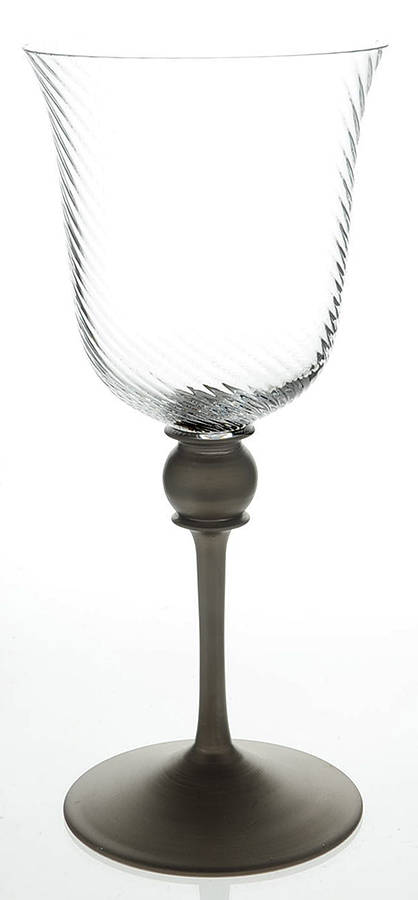 Emerson Pewter Tall Water Goblet by Juliska Glassware-1