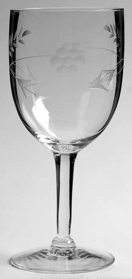Sunflower (Stem #150) Water Goblet by Javit-1