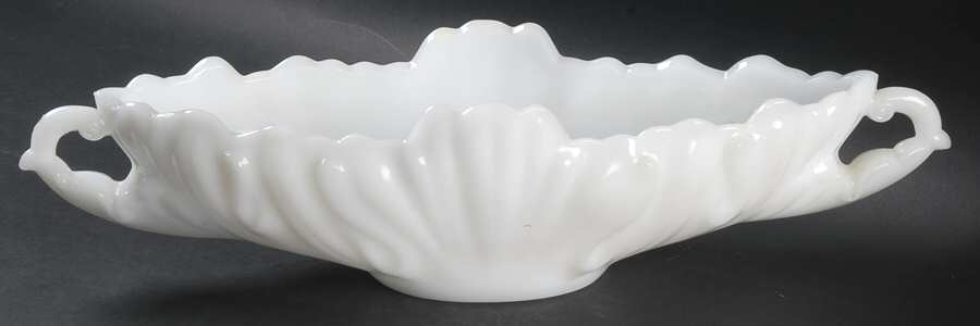 Cameo Milkglass (Giftware) Gondola Bowl by Jeannette-1