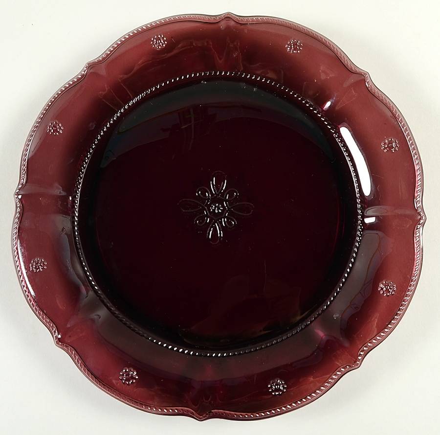 Colette Plum Dinner Plate by Juliska Glassware-1