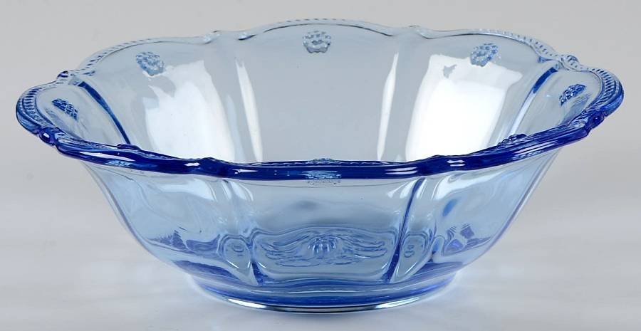 Colette Delft Blue Small Fruit Dessert Bowl by Juliska Glassware-1
