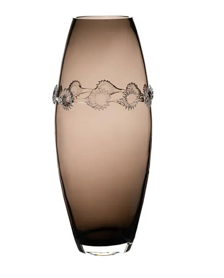 Ines Espresso 15" Flower Vase by Juliska Glassware-1