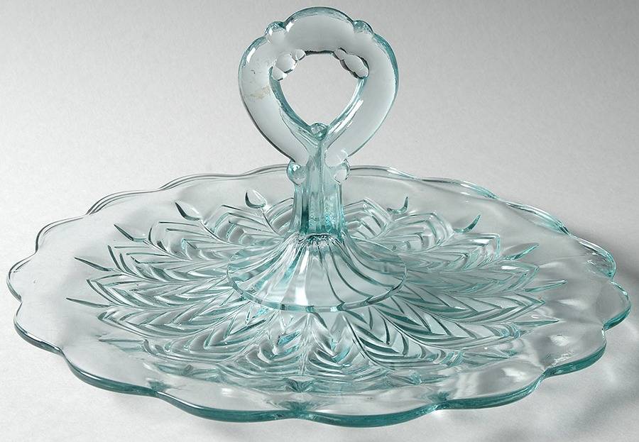 Starlight (Blue) Center Handle Tray by Jeannette-1