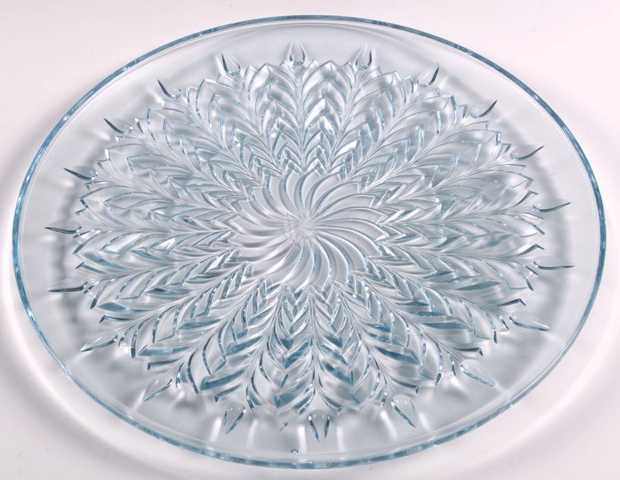 Starlight (Blue) 14" Round Tray by Jeannette-1