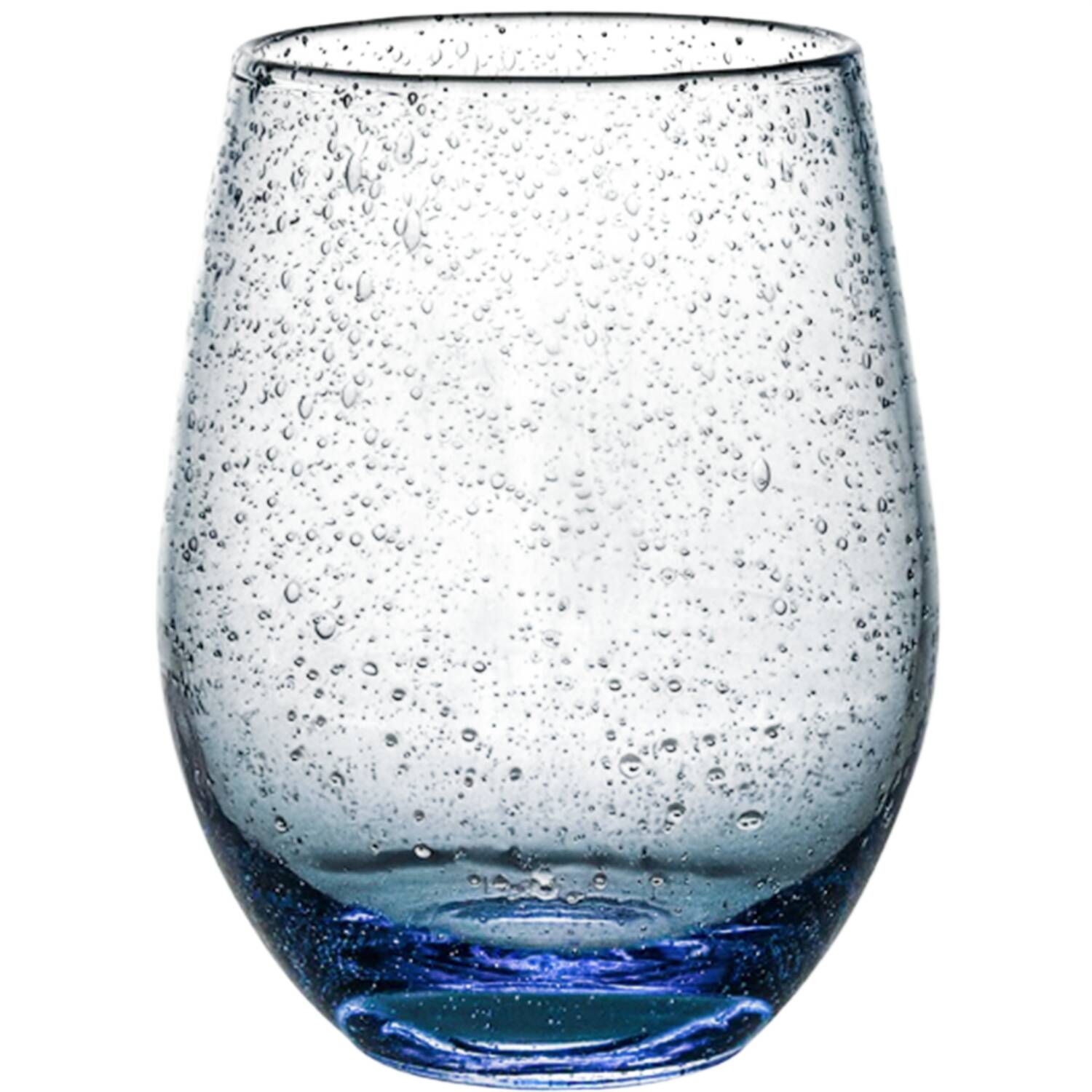 Provence Chambray Stemless Wine by Juliska Glassware-1