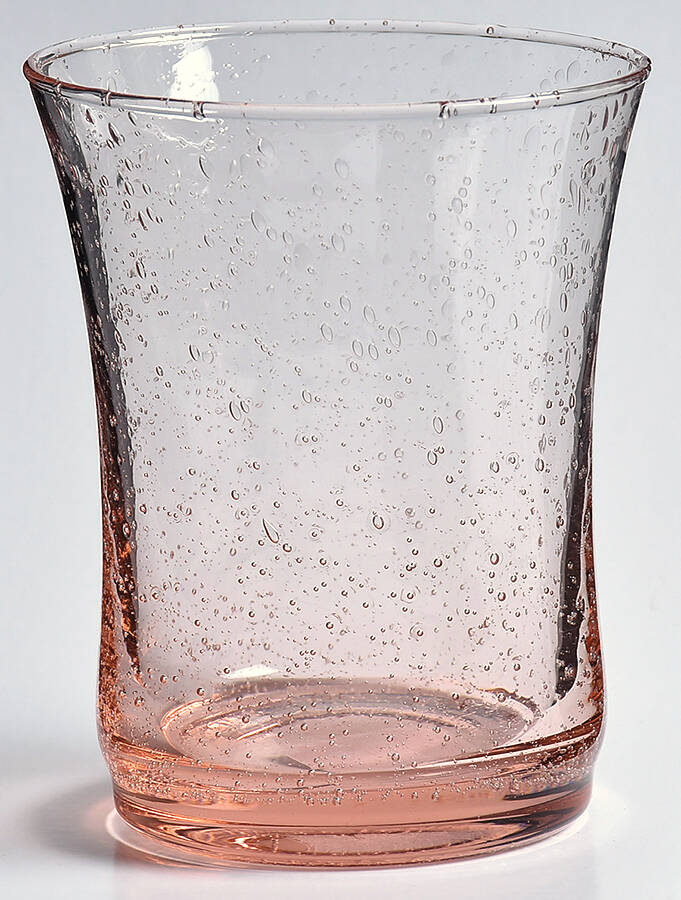 Provence Blush 12 Oz Flat Tumbler by Juliska Glassware-1