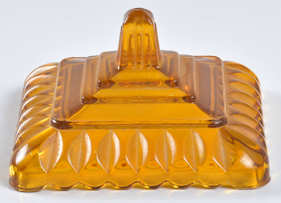 Wedding Amber Lid for Small Wedding Bowl by Jeannette-1